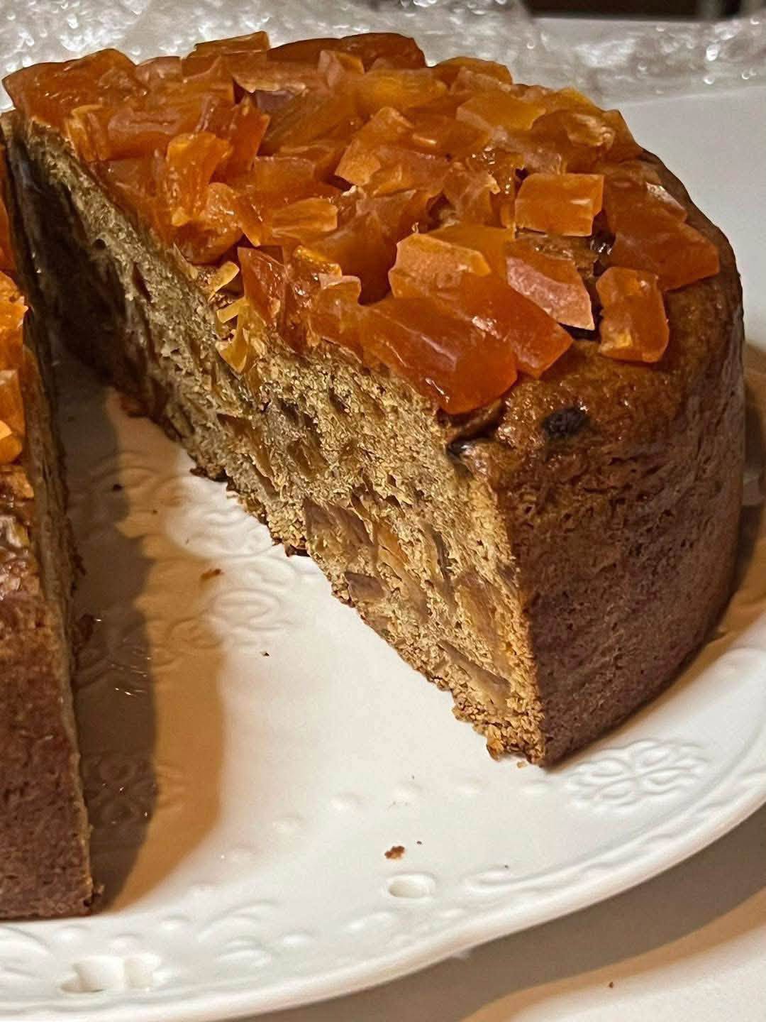 In cakes and biscuits, as a fruit powder